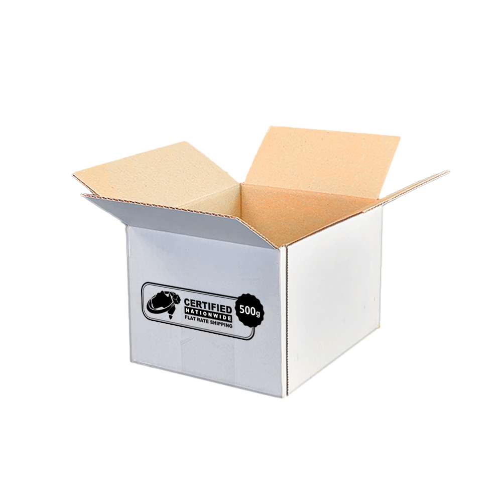 White Rectangular Packing Box 165x135x110mm 2.45L (25 Boxes) 500B-245W