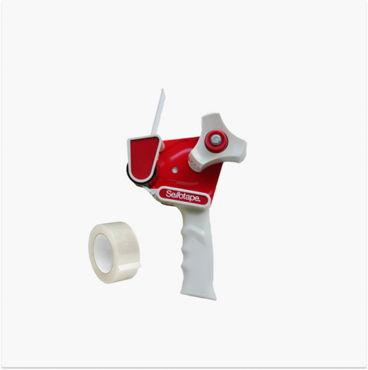 Tape Gun Dispenser & Clear Tape